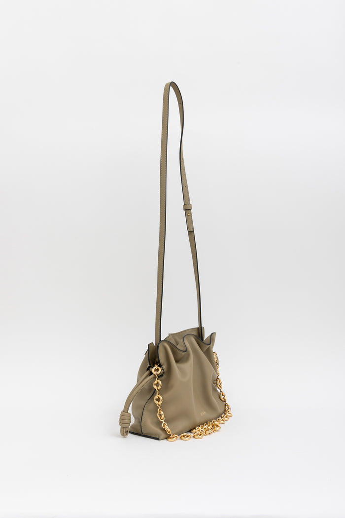 LOEWE Flamenco Purse chain bag - sage