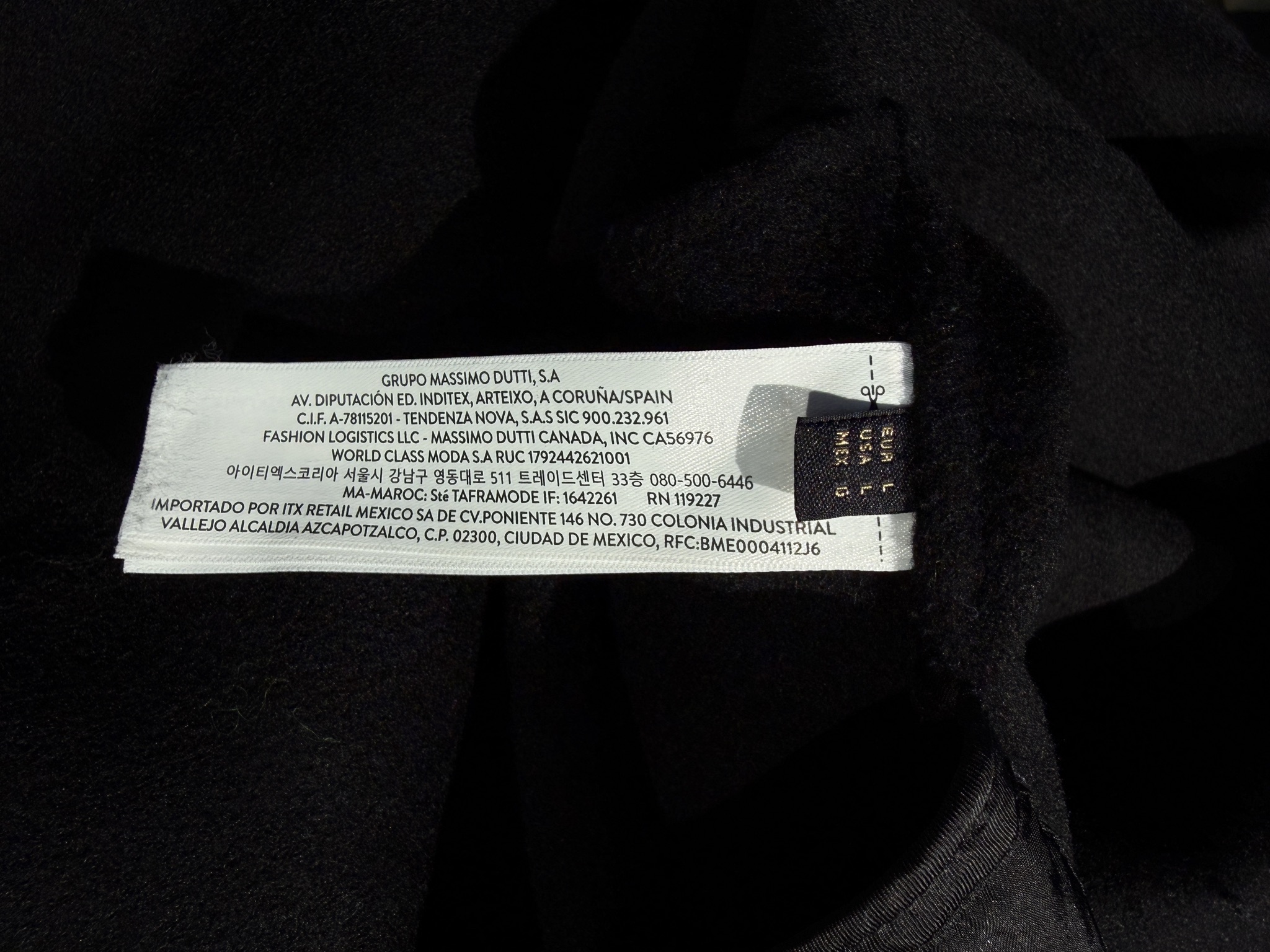 Massimo Dutti Wool Blend Double-Breasted Jacket thumbnail 6