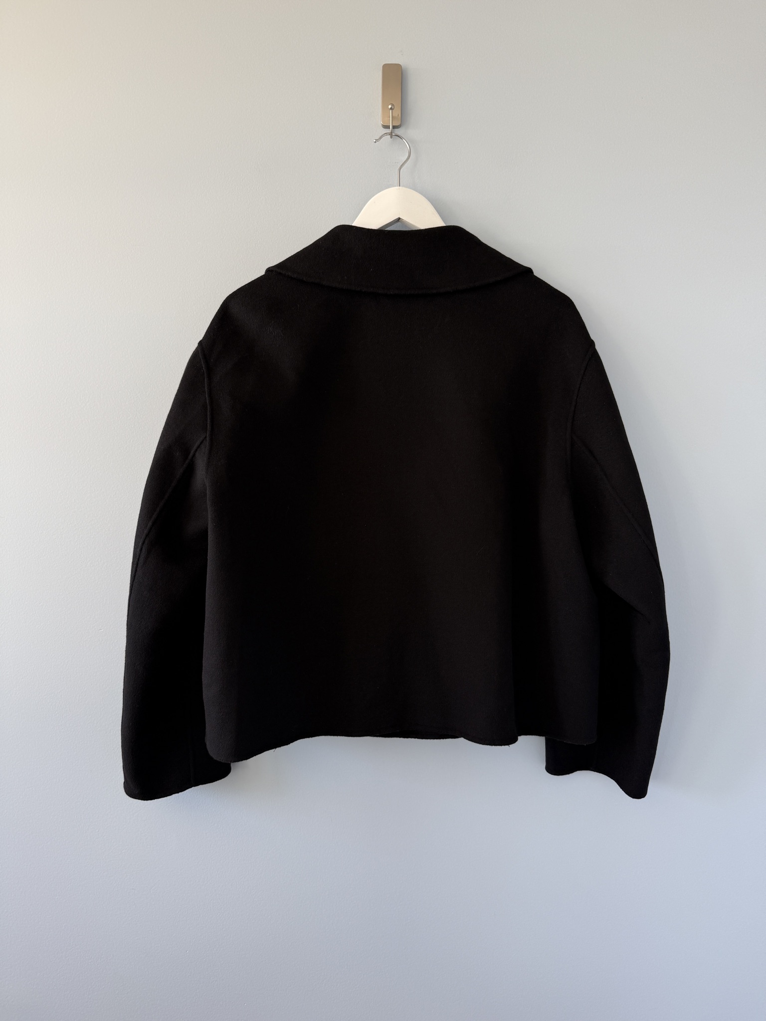 Massimo Dutti Wool Blend Double-Breasted Jacket thumbnail 2