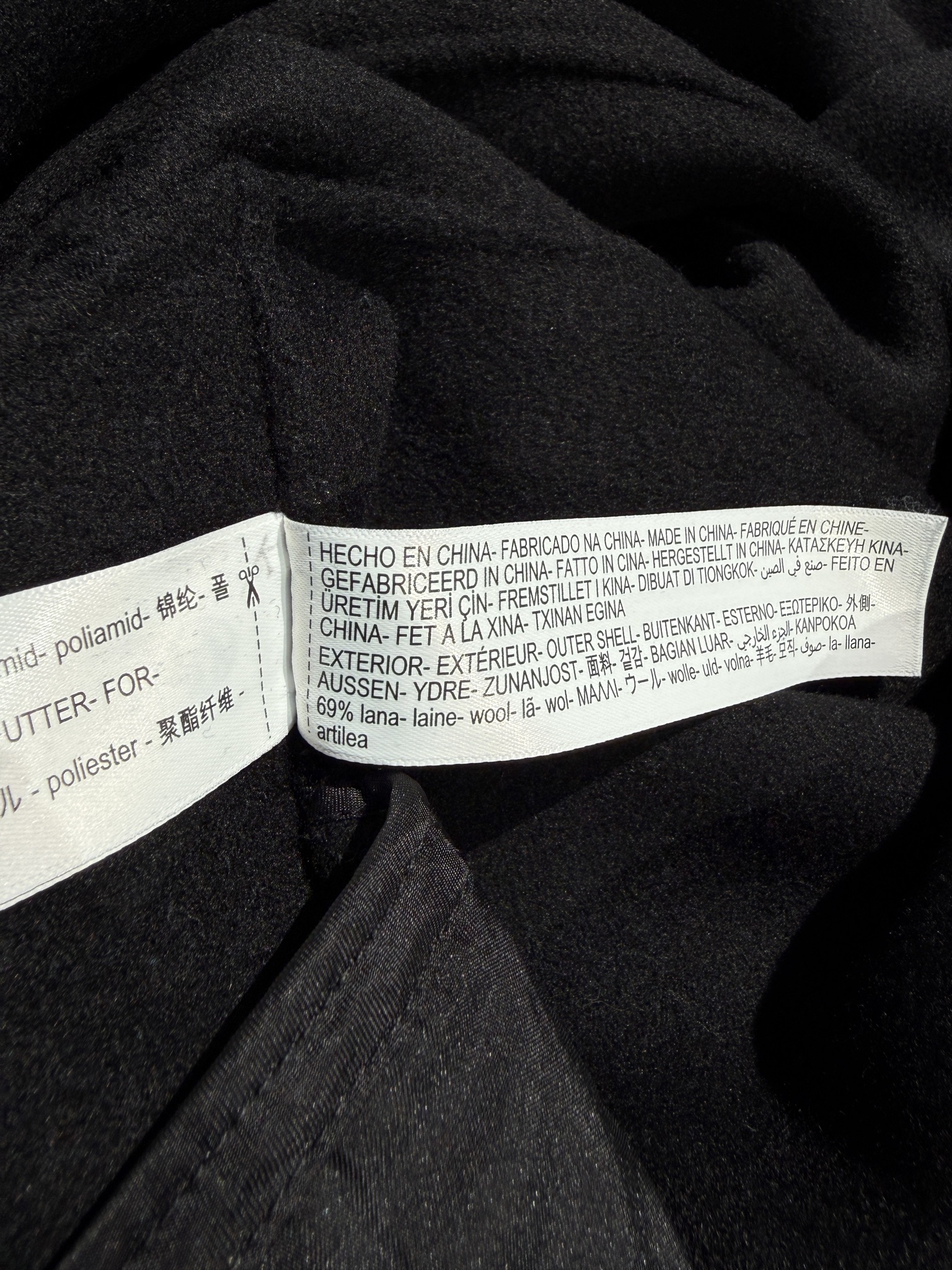 Massimo Dutti Wool Blend Double-Breasted Jacket thumbnail 8