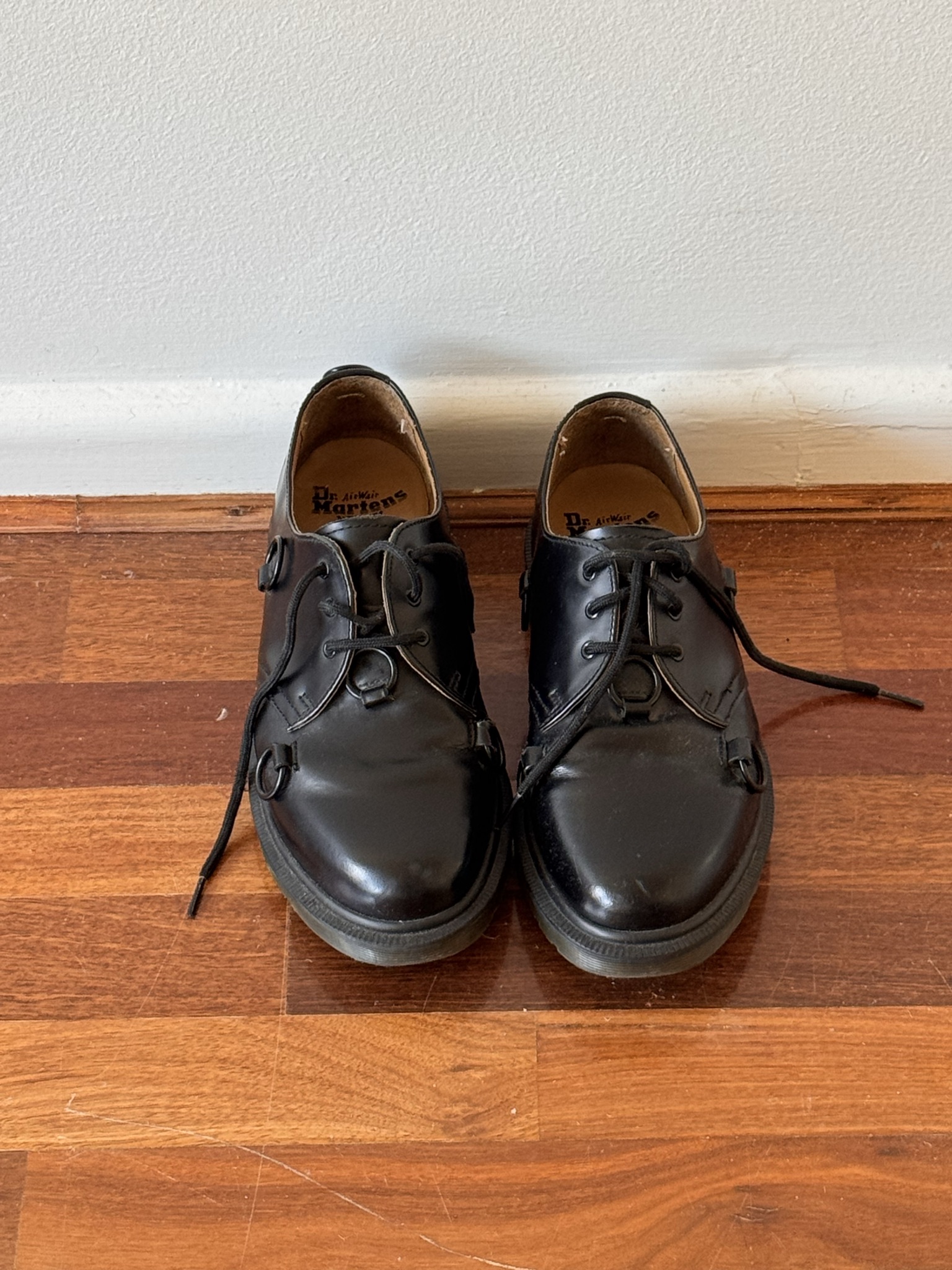 Dr Martens x Raf Simons Black 1461 Shoes (Size EU 41) thumbnail 3