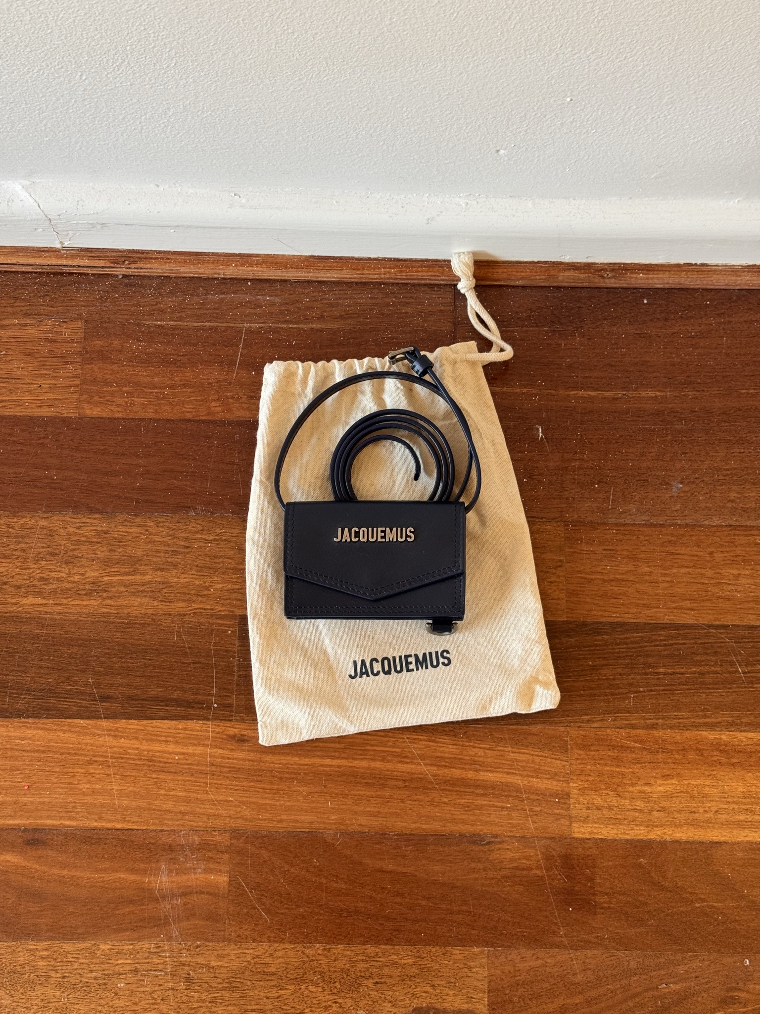 Jacquemus Black Leather Mini Bag thumbnail 2