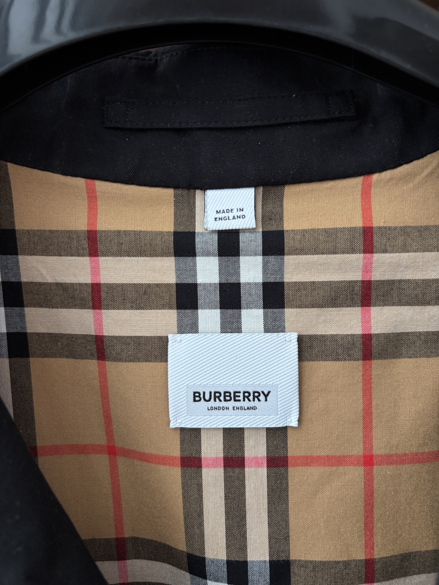 Burberry Black Camden Heritage Car Coat 54 thumbnail 3