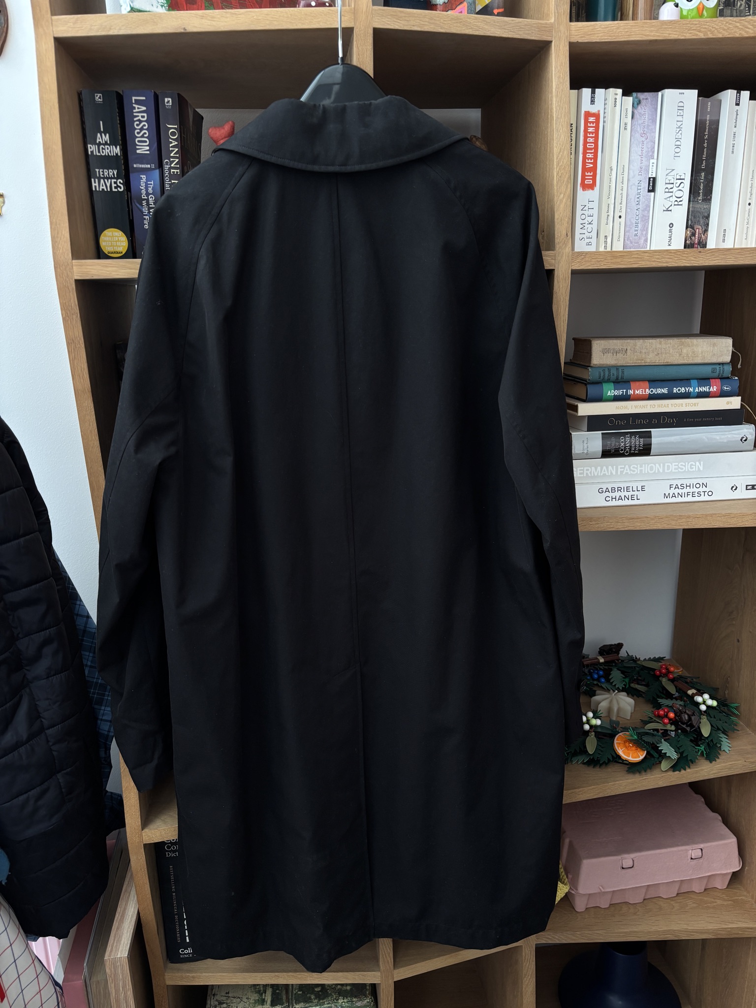 Burberry Black Camden Heritage Car Coat 54 thumbnail 2