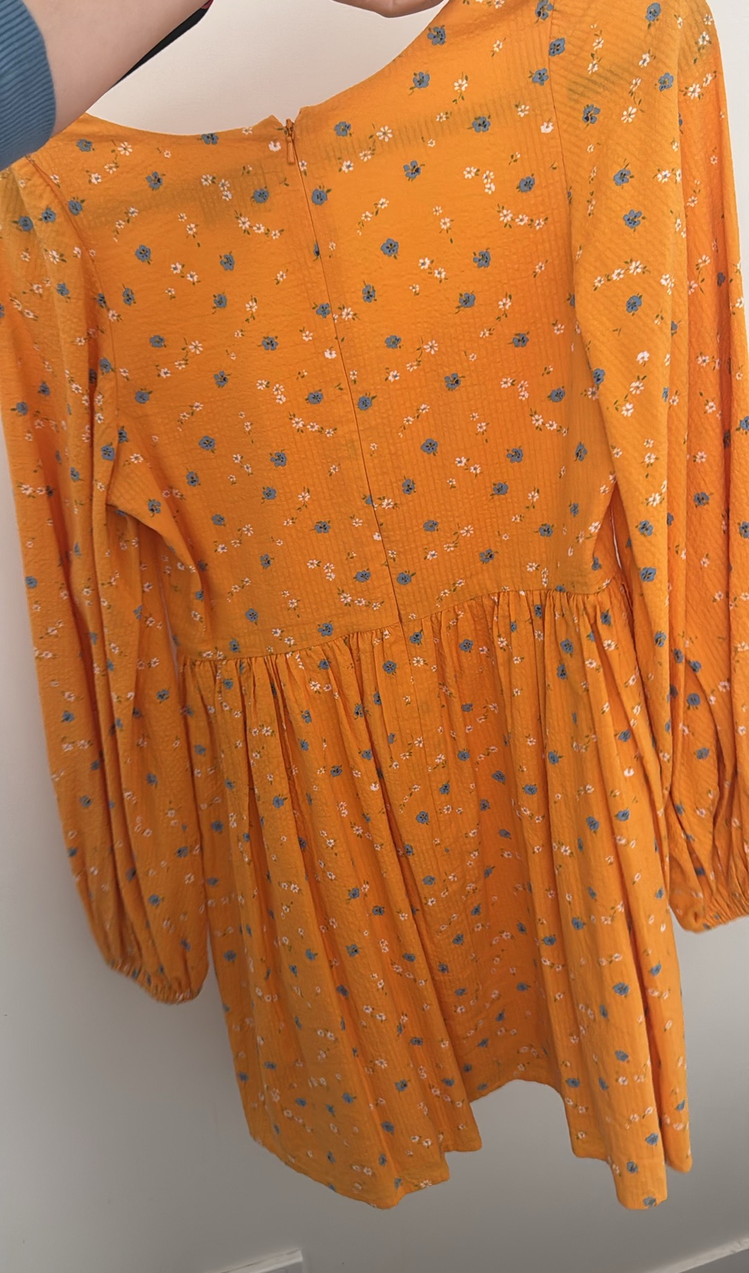Alice McCall Orange Floral Mini Dress (Size 10) thumbnail 4