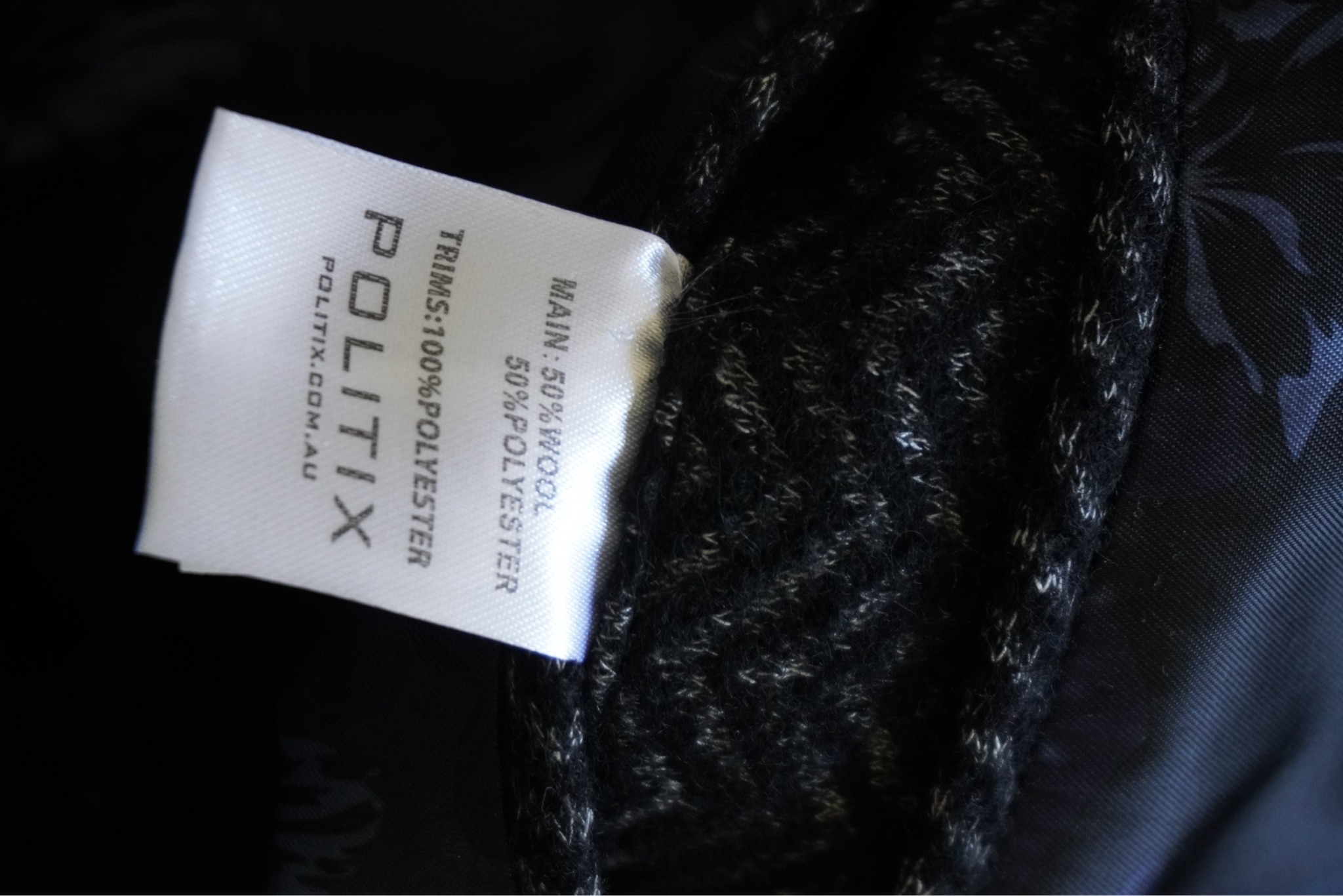 Politix Wool Blend Coat thumbnail 4
