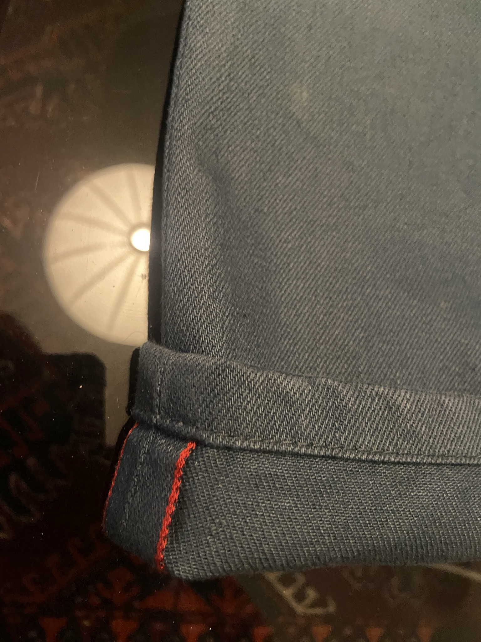 Naked & Famous Petrol Selvedge Chinos thumbnail 3