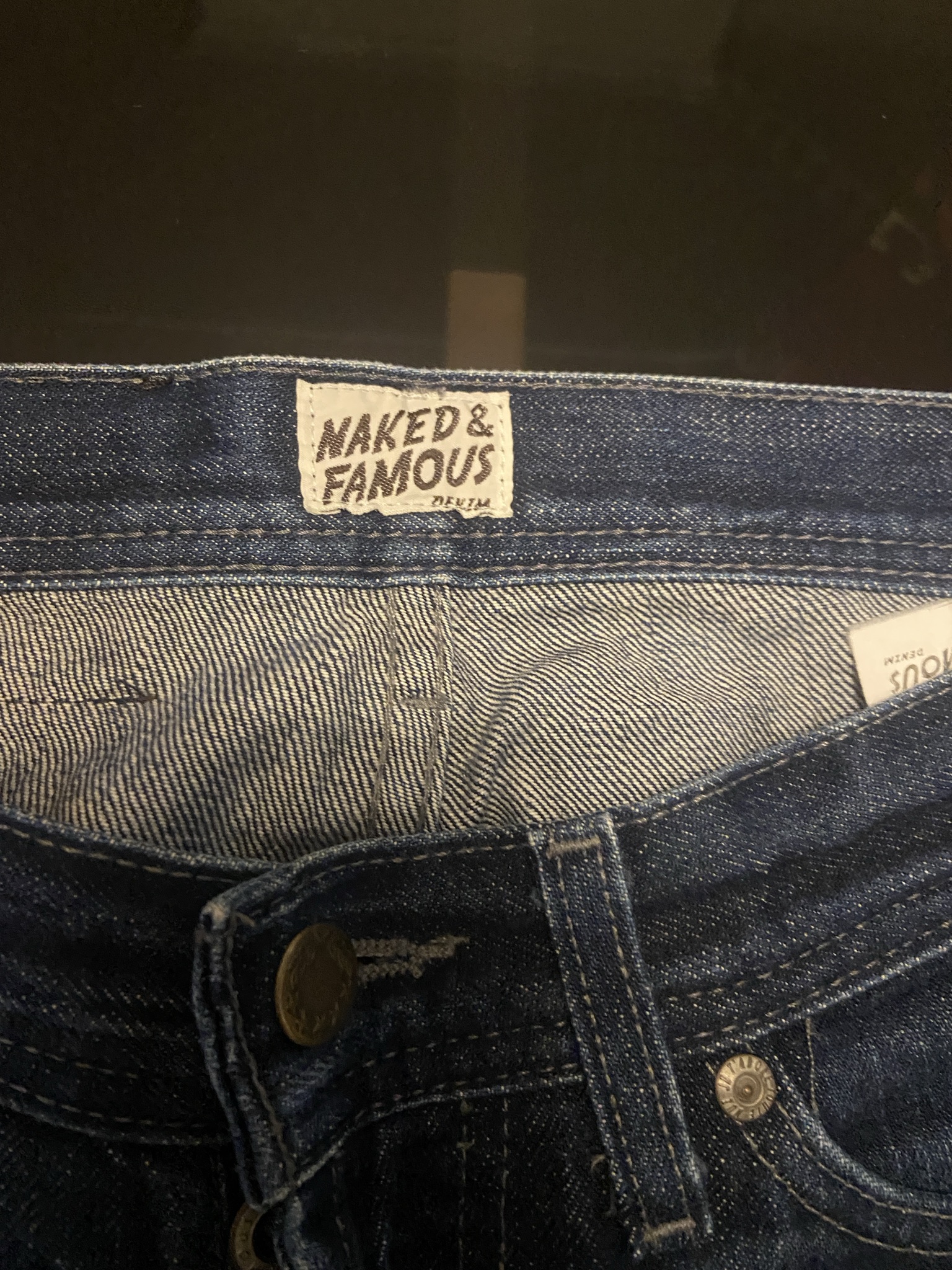 Naked & Famous Indigo Selvedge Jeans thumbnail 4