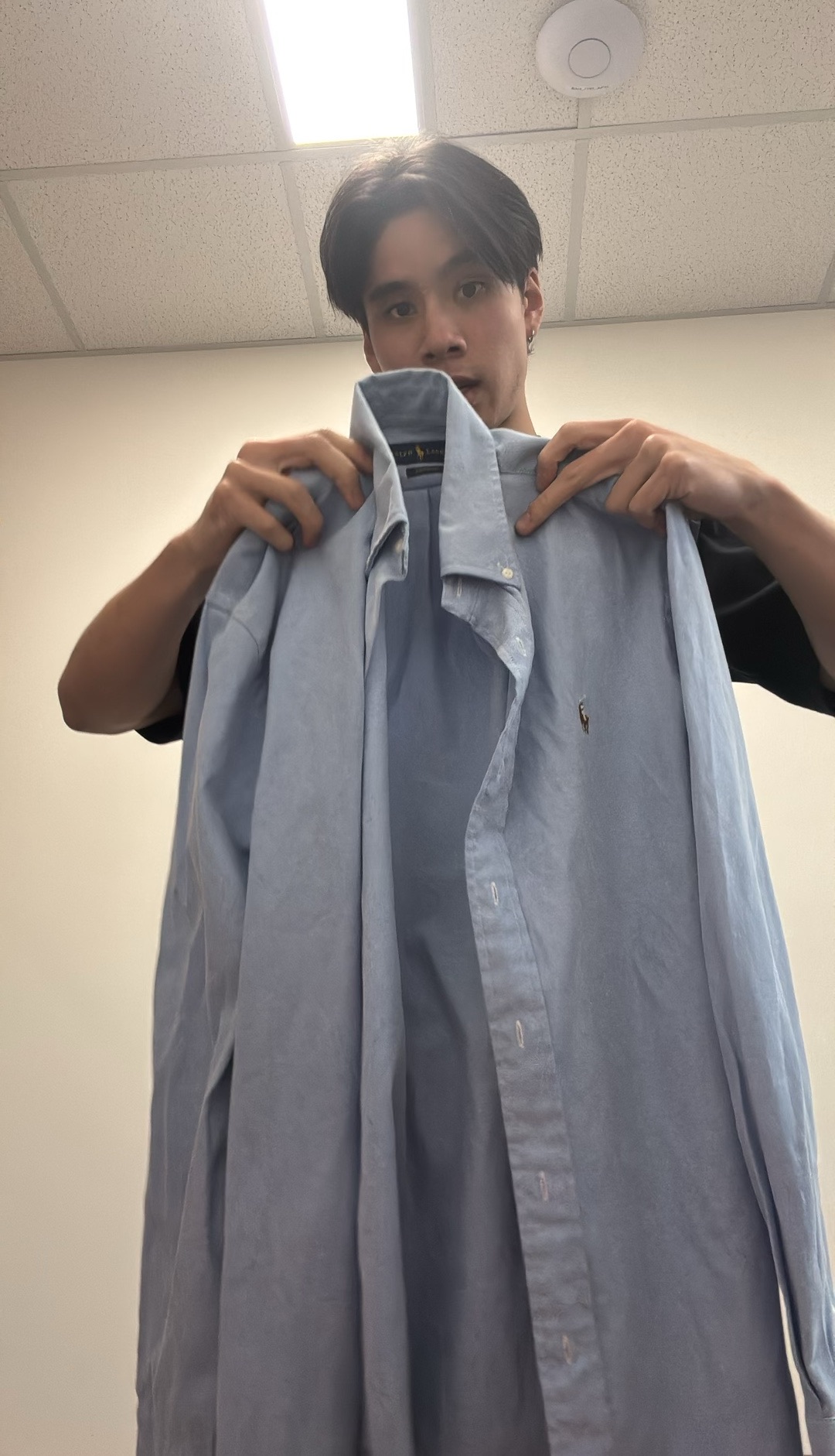 Ralph Lauren Light Blue Oxford Shirt (Size M) thumbnail 2