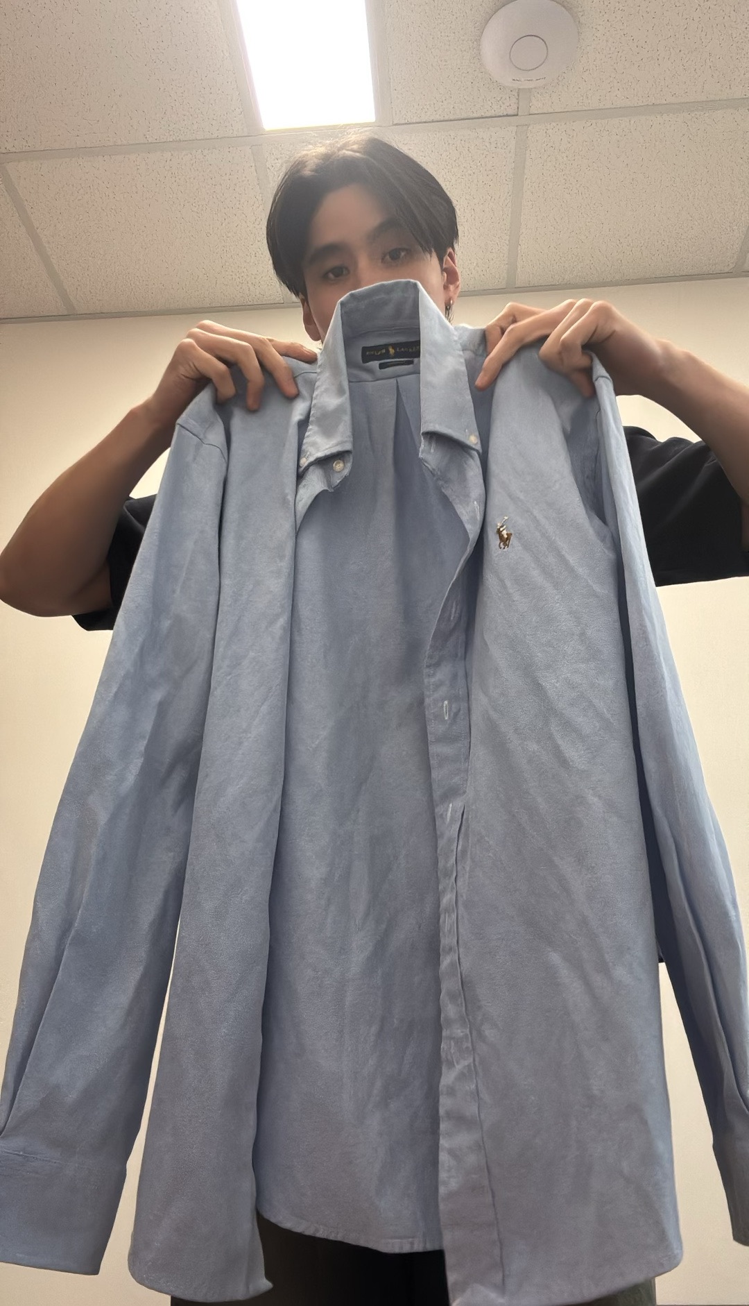 Ralph Lauren Light Blue Oxford Shirt (Size M)