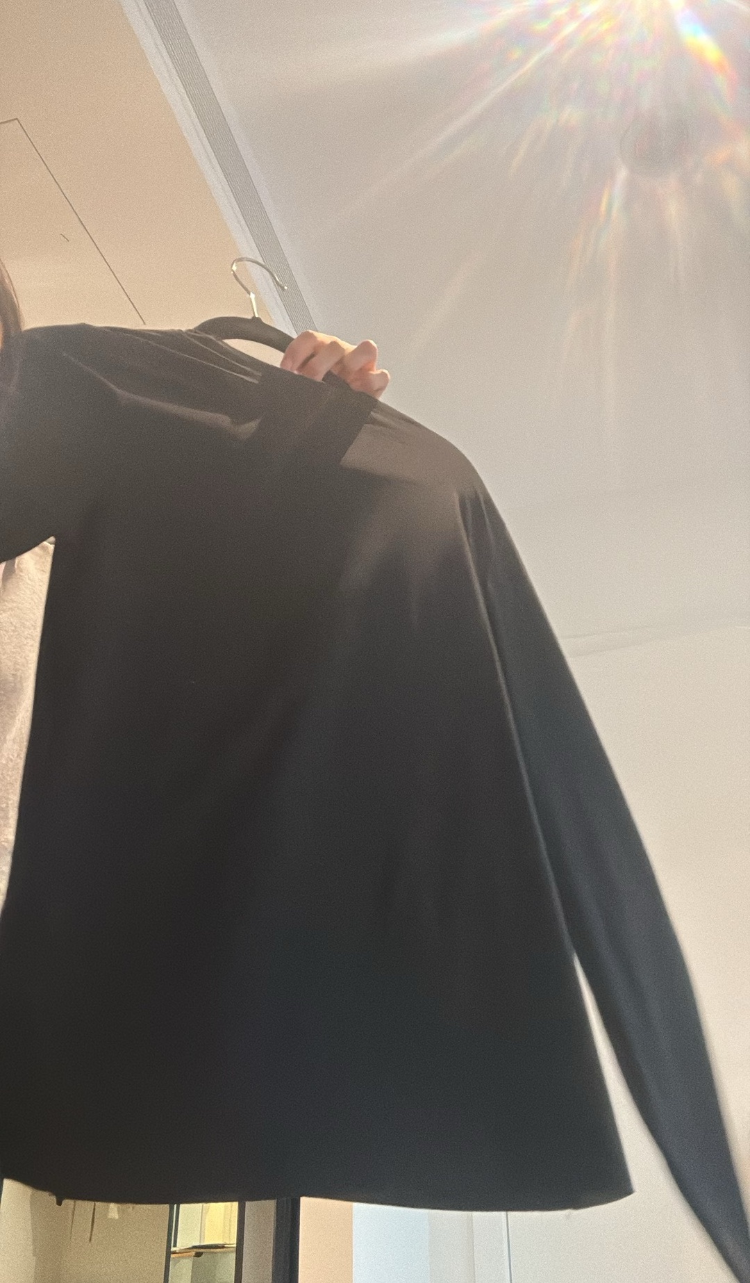 Camilla and Marc Black Long Sleeve Top 12