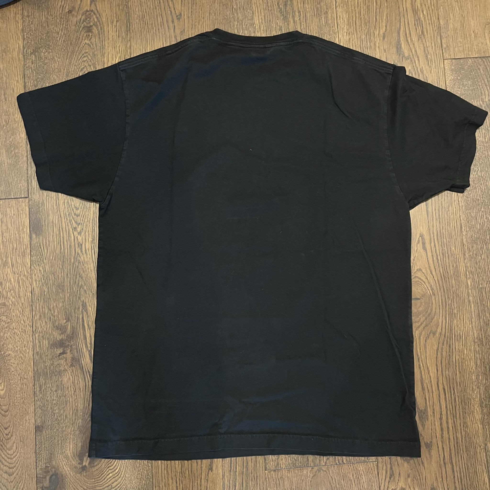 Balenciaga Black Logo T-Shirt (Size M) thumbnail 2