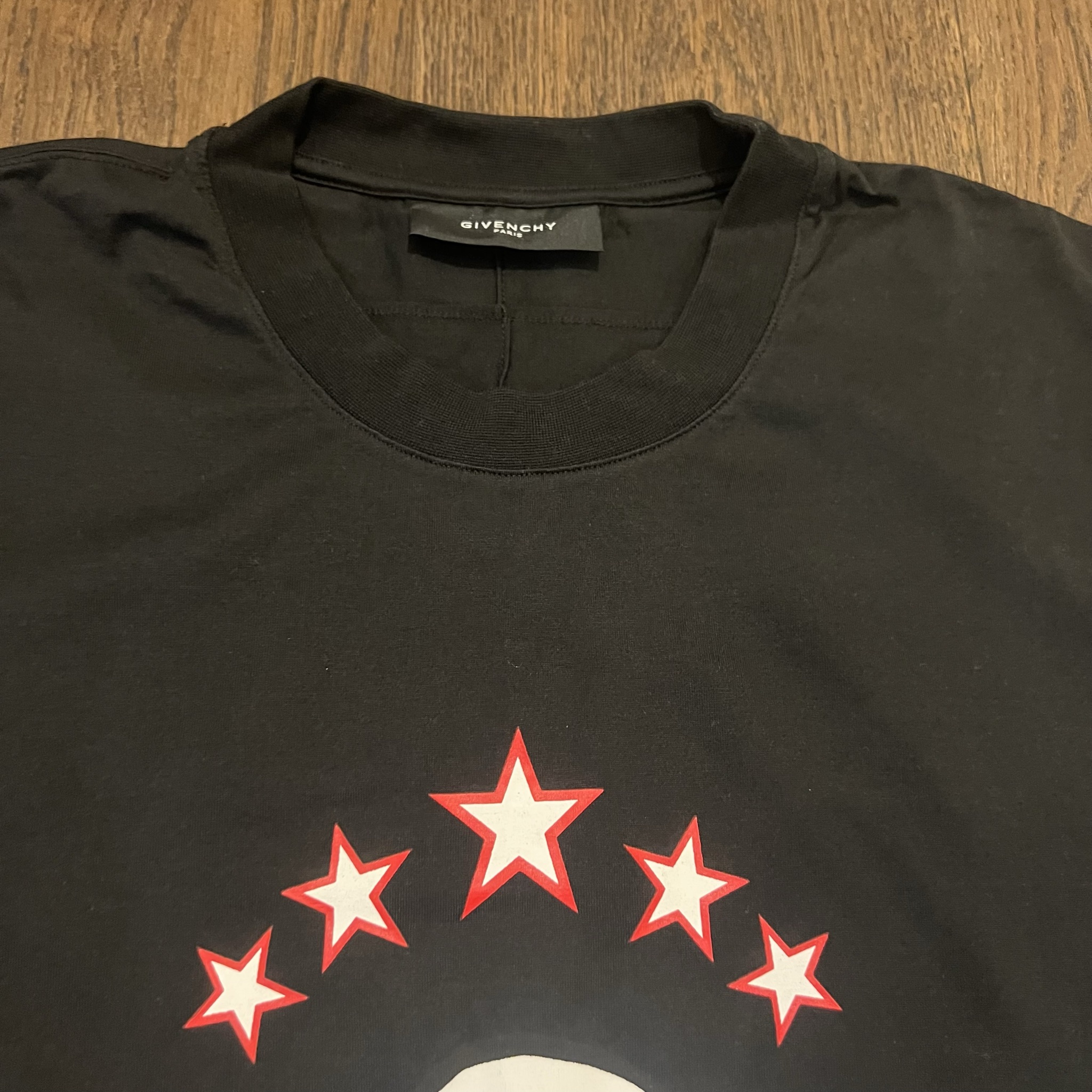 Givenchy Black Madonna Print T-Shirt (Size XS) thumbnail 4