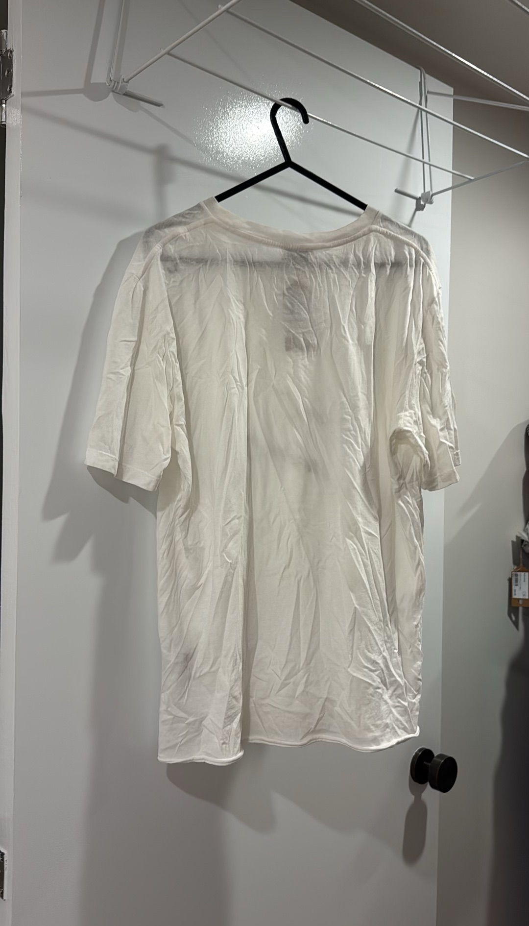 Saint Laurent White Oversized T-Shirt (Size XS) thumbnail 2